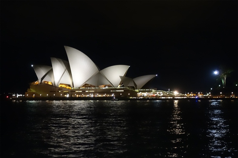 Opera House lights up the night